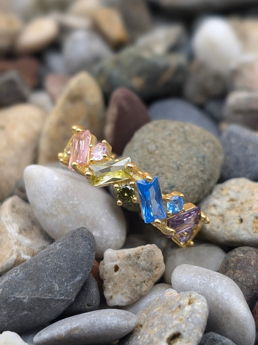 Colourful Gemstone Ring