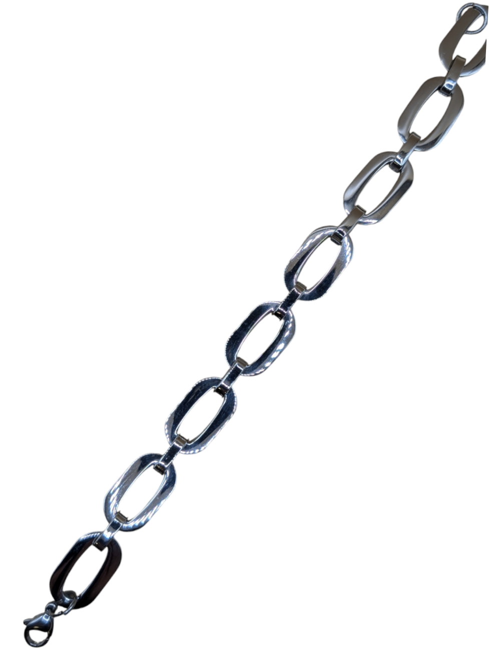 Chain Link Steel Bracelet