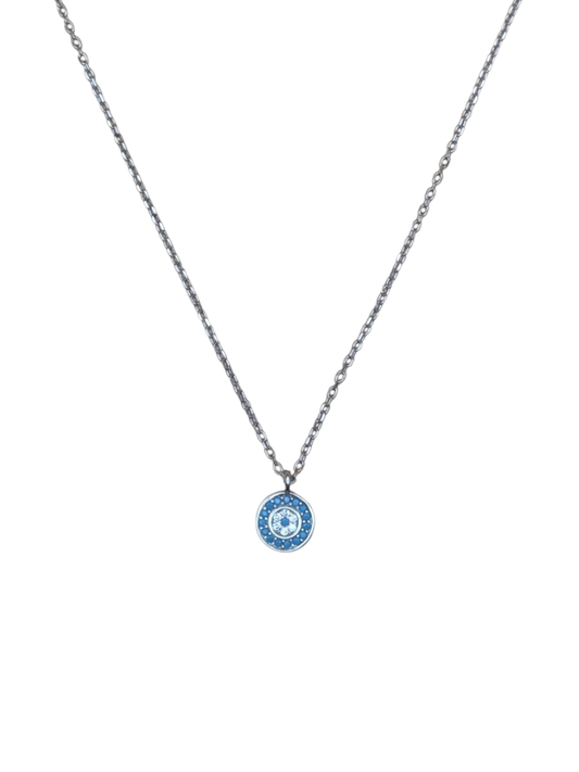 Circular Evil Eye Necklace