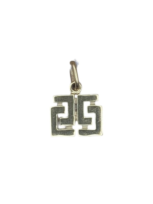 Timeless Greek Key Pendant