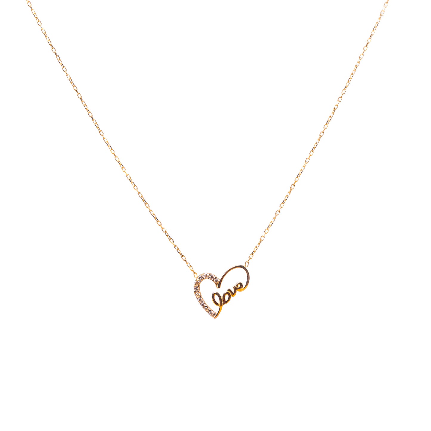 Gold Heart Necklace