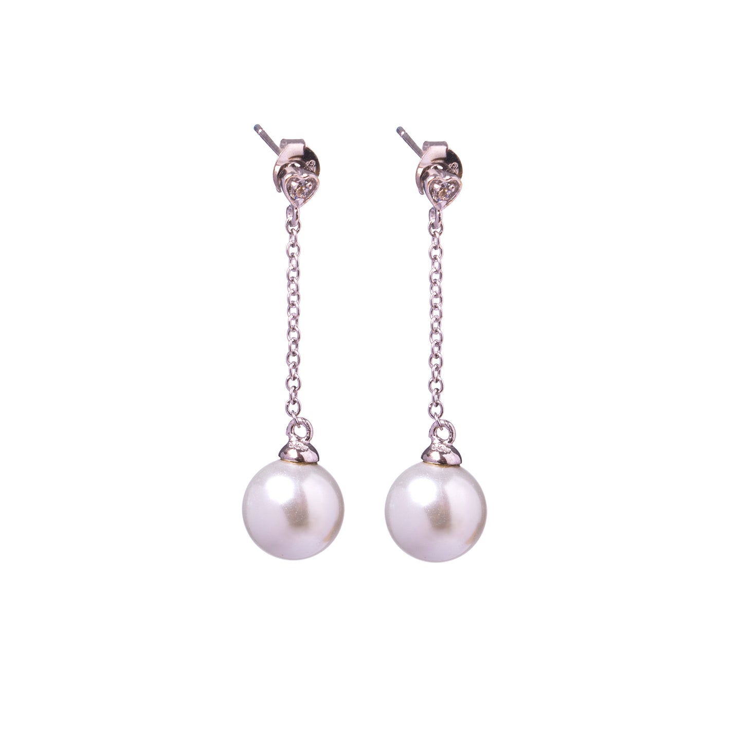 Pearl earrings