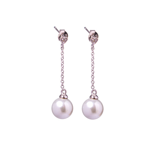 Pearl earrings