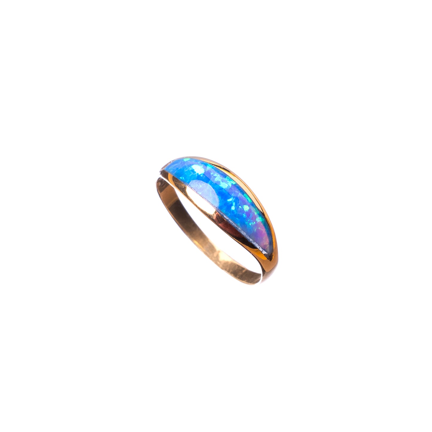 Gold Opal Ring